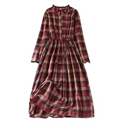 Vintage plaid dresses for sale  Delivered anywhere in UK