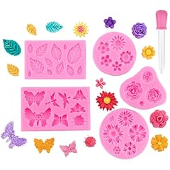 Flower moulds 5pcs for sale  Delivered anywhere in UK