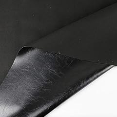 Black faux leather for sale  Delivered anywhere in USA 