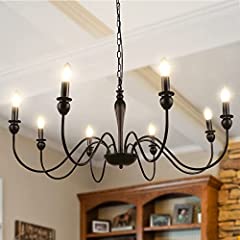 Lynpon black chandelier for sale  Delivered anywhere in Ireland