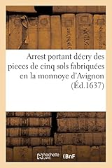 Arrest portant décry d'occasion  Livré partout en France