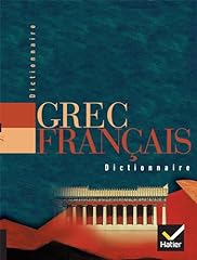 Dictionnaire grec français d'occasion  Livré partout en France