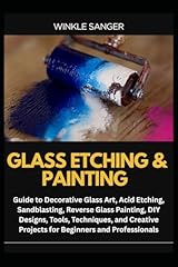 Glass etching painting for sale  Delivered anywhere in UK