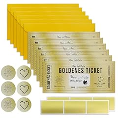 Goldenes ticket stück gebraucht kaufen  Wird an jeden Ort in Deutschland