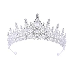 Silver crown crystal for sale  Delivered anywhere in UK