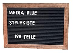 Schwarz letterboard holz gebraucht kaufen  Wird an jeden Ort in Deutschland