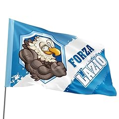 Bandiera forza lazio usato  Spedito ovunque in Italia 
