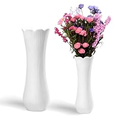 Vaso fiori bianco usato  Spedito ovunque in Italia 