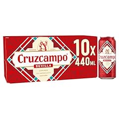 Cruzcampo 10x440ml cans for sale  Delivered anywhere in UK
