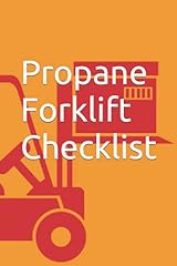 Propane forklift checklist for sale  Delivered anywhere in Ireland