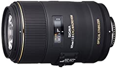 Sigma EX DG Macro NAFD OS HSM - Objetivo para Nikon (distancia focal fija 105 mm, apertura f/2.8-22, diámetro 79 mm) color negro segunda mano  Se entrega en toda España 