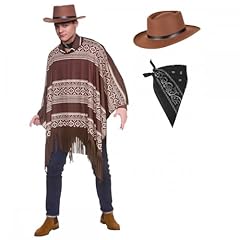 Western cowboy poncho for sale  Delivered anywhere in UK