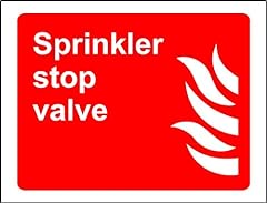 Sprinkler stop valve for sale  Delivered anywhere in UK
