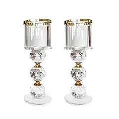 Crystal candlestick holders for sale  Delivered anywhere in Ireland
