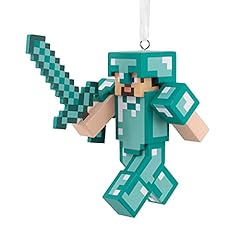 Hallmark Minecraft Steve in Diamond Armor Christmas for sale  Delivered anywhere in USA 