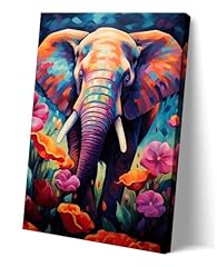 Lyunshuo elephant canvas for sale  Delivered anywhere in UK