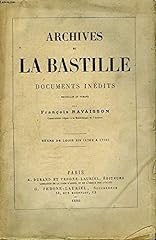 Archives bastille. documents d'occasion  Livré partout en France