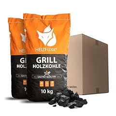 Heizfuxx holzkohle 10kg gebraucht kaufen  Wird an jeden Ort in Deutschland