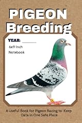 Pigeon breeding notebook for sale  Delivered anywhere in USA 