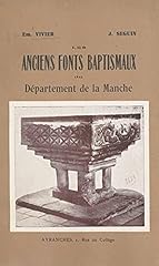 Anciens fonts baptismaux d'occasion  Livré partout en France