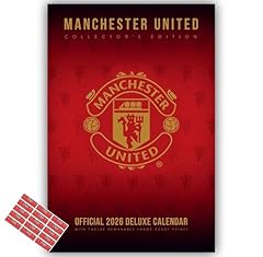 Manchester united calendar for sale  Delivered anywhere in UK