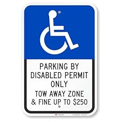 Smartsign parking disabled for sale  Delivered anywhere in USA 