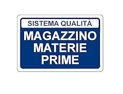Cartello segnaletico magazzino usato  Spedito ovunque in Italia 