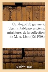 Catalogue gravures dessins d'occasion  Livré partout en France