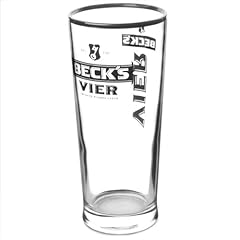Becks pint glass for sale  Delivered anywhere in UK
