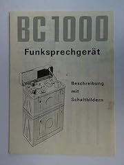 1000 funksprechgerät. beschre usato  Spedito ovunque in Italia 