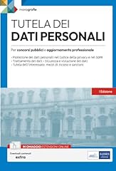 Tutela dei dati usato  Spedito ovunque in Italia 
