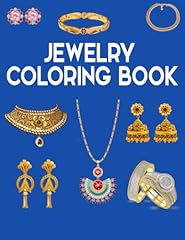 Jewelry coloring book d'occasion  Livré partout en France