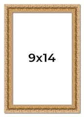 9x14 frame gold for sale  Delivered anywhere in USA 