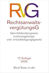 Rechtsanwaltsvergütungsgesetz gebraucht kaufen  Wird an jeden Ort in Deutschland