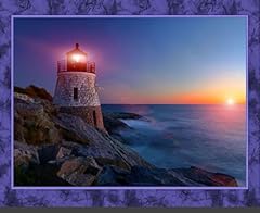 Lighthouse sunset fabric for sale  Delivered anywhere in USA 