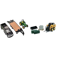 TOMY John Deere Tractor & Ford Pickup with Gooseneck, used for sale  Delivered anywhere in USA 