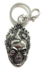 Marvel Ghost Rider Head Pewter Key Ring for sale  Delivered anywhere in Canada
