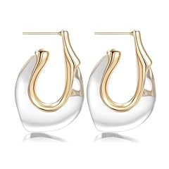 Resin gold huggie for sale  Delivered anywhere in USA 