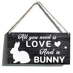 Bunny sign gift for sale  Delivered anywhere in USA 