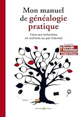 Manuel généalogie pratique d'occasion  Livré partout en France