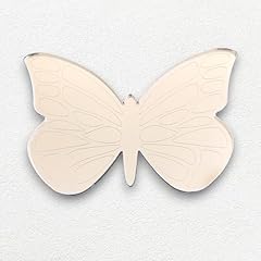 Butterfly etched mirror for sale  Delivered anywhere in UK