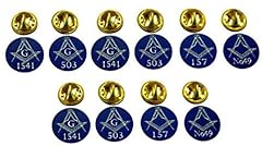 Masonic lapel pin for sale  Delivered anywhere in UK