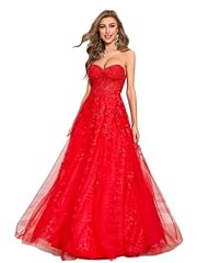 Beaded lace strapless for sale  Delivered anywhere in USA 