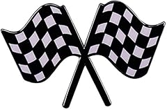 Racing flag enamel for sale  Delivered anywhere in USA 