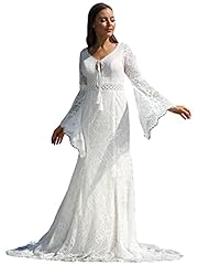 Lace boho wedding for sale  Delivered anywhere in USA 