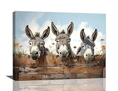 Farmhouse donkey wall for sale  Delivered anywhere in USA 