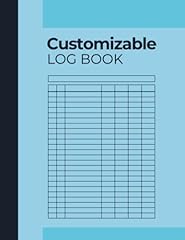 Customizable log book for sale  Delivered anywhere in Ireland