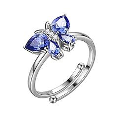 Blue butterfly rings for sale  Delivered anywhere in Ireland