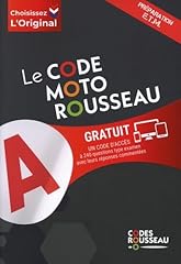 Code moto rousseau d'occasion  Livré partout en Belgiqu