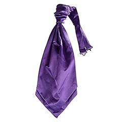 Cravat tie purple for sale  Delivered anywhere in UK